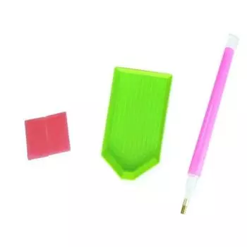 Advanced Pink Nail Art Water Diamond Gemstone Pickup Pen Set for Women s Sexy Nail Art Fingertip Shape Accessories Hand Supplies 1set