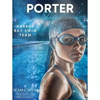 Advanced Swimming Pool Swimming Elite Athlete Poster Water Sports Wall Decor Swimming Enthusiasts Room Print Canvas Painting 21cm30cm NoFrame