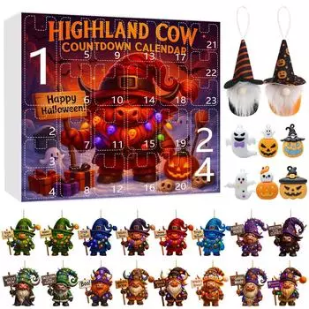 Advent Calendar Advent Calendar Kids 24 Days Calendar Countdown Movie Character Doll Figure Collectible One Size