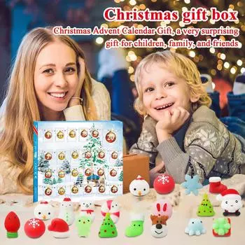 Advent Calendar, Christmas Countdown, 24 Days Of Surprise Blind Boxes One Size