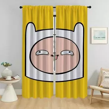 Adventure Times Modern Living Room Curtains 2 Pieces Curtains for Bedroom Partition Blackout Curtain Shades Kitchen Elegant Home W50xH70cmx2pcs-CL