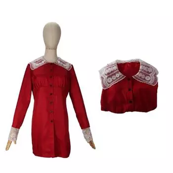 Adventures Of Chilling Sabrina Cosplay Polyester Women Dress Halloween Party L