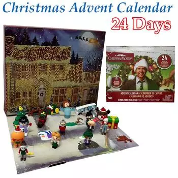 Адвент-календарь 2025 24-дневный рождественский адвент-календарь 24 дня веселья коллекционные сюрпризы фигурки для детей взрослых и фанатов as show