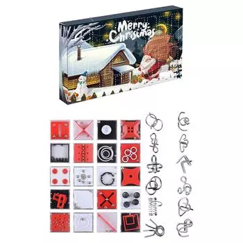 Адвент-календарь - Головоломки-головоломки для подростков, взрослых и детей постарше One Size