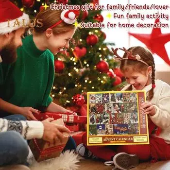 Адвент-календарь на Хэллоуин 2024 года с гномами, 24 дня, набор плюшевых мини-гномов ручной работы для декора в стиле обратного отсчета к праздникам B