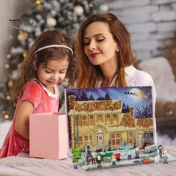 Адвент-календарь на рождественские каникулы 2024 года от National Lampoon. 24-дневный календарь обратного отсчета до Рождества с фигурками и аксессуарами для отпуска. A