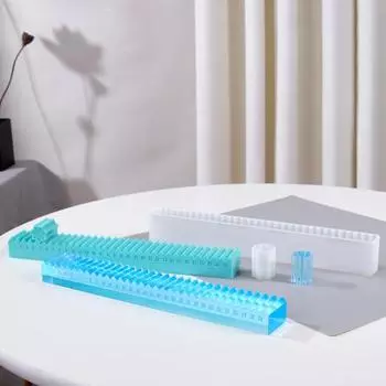 Адвент Календарь Силиконовая Форма Рождественский Календарь Обратного Отсчета Эпоксидная Форма DIY Силиконовые Формы Для Поделок C