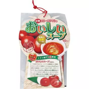 Аджиген Вкусный сладкий спелый фруктовый томатный суп 10 пакетиков улучшение кровотока Улучшение образа жизни улучшение кровотока 1 set
