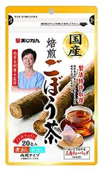 Аджикан Чай из репейника жареного отечественного производства 20 г x 20 x 10 пакетиков [10 пакетиков] (чайные пакетики) (1г пакеты) (4965919258330-10)