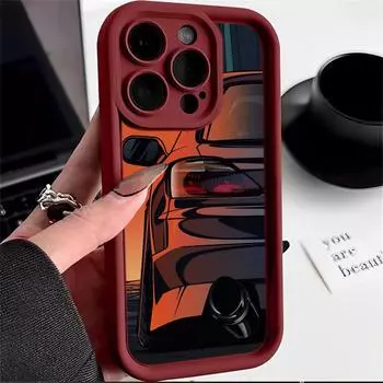 Ae78 модный автомобильный дизайн художественные защитные чехлы для телефонов для Xiaomi Poco X5 M6 Redmi Note 13 12 11 Pro 13C 12C A3 9 10 12S ангельские глазки ТПУ задняя крышка Xiaomi 11 Lite/11 Lite 5G