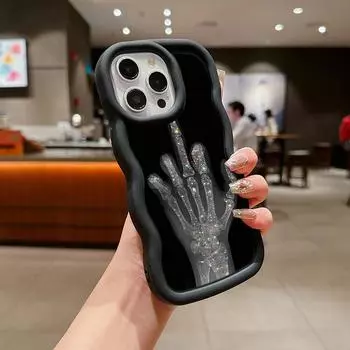 Ae80 Gesture Greeting Design Art Защитные чехлы для телефонов для iPhone 14 13 Pro Max 11 12 15 Plus XR Infinix Hot 40i Smart8 Tecno Big Wave Задняя крышка из ТПУ for iPhone 6(6s)