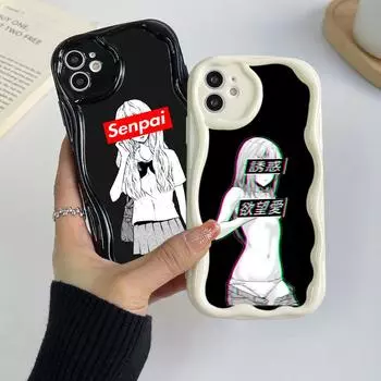 Ae81 Hentai Harajuku Anime Girl art Защитные чехлы для телефонов для Xiaomi PocoX5 F6 Redmi Note 13 12 11 Pro 13C 12C A3 Huawei Honor 90 Wave Задняя крышка из ТПУ Xiaomi 11
