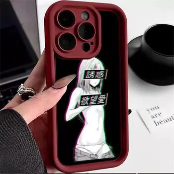 Ae81 хентай Harajuku аниме Girl art защитные чехлы для телефонов для Xiaomi Poco X5 M6 Redmi Note 13 12 11 Pro 13C 12C A3 9 10 12S ангельские глазки задняя крышка из ТПУ Xiaomi 11 Lite/11 Lite 5G