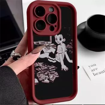 Ae82 Hunter X Hunter, защитные чехлы для телефонов с аниме-артом для Xiaomi Poco X5 M6 Redmi Note 13 12 11 Pro 13C 12C A3 9 10 12S, задняя крышка из ТПУ с ангельскими глазками Xiaomi 11 Lite/11 Lite 5G