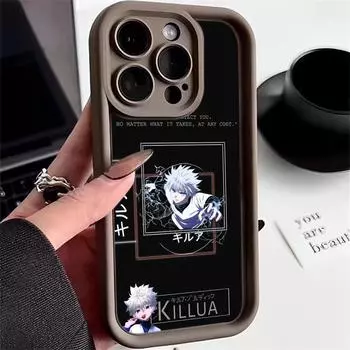Ae82 Hunter X Hunter Защитные чехлы для телефонов с изображением аниме Art для iPhone 13 14 15 Pro Max infinix Hot 40i Tecno Camon 30 20 Pro Angel Eyes Задняя крышка из ТПУ for iPhone 6/6S