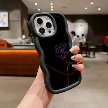 Ae85 Line Drawing Art Design Защитные чехлы для телефонов для iPhone 14 13 Pro Max 11 12 15 Plus XR Infinix Hot 40i Smart8 Tecno Big Wave Задняя крышка из ТПУ for iPhone 6(6s)