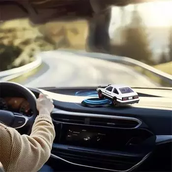 AE86 Drift Rotating Auto Turning Gyroscope Alloy Car Model Interior Center Console Decorative Decorations Christmas Holiday Gifts