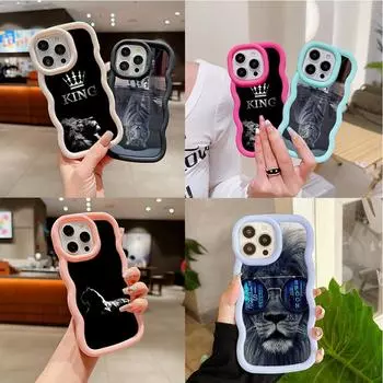 Ae86 Lion Black Design Art защитные чехлы для телефонов Samsung S24 Plus S23 Ultra A14 A55 A06 Honor X9b Motorola OnePlus Big Wave TPU задняя крышка Samsung A04(M13 5G)
