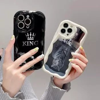 Ae86 Lion Black Design Art Защитные чехлы для телефонов для Samsung S23 S24 Ultra A55 A14 A25 A13 Infinix Hot 40 Pro Tecno Spark 20C Wave Задняя крышка из ТПУ Samsung A02/M02