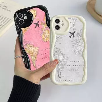 Ae89 карта траектории самолета, защитные чехлы для телефонов для Xiaomi Poco X5 F6 Redmi Note 13 12 11 Pro 13C 12C A3 Huawei Honor 90 Wave задняя крышка из ТПУ Xiaomi 11