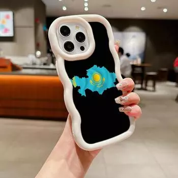 Ae90 Государственный герб Казахстана Защитные чехлы для телефонов Xiaomi Poco X5 X3 M5s Redmi 13C 12C Note 13 Pro Plus 12S 10 Большая волна TPU задняя крышка Xiaomi Poco X3 NFC