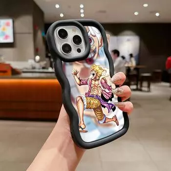 Ae92 One Piece Luffy Gear 5 Защитные чехлы для телефонов для iPhone 14 13 Pro Max 11 12 15 Plus XR Infinix Hot 40i Smart8 Tecno Big Wave Задняя крышка из ТПУ for iPhone 6(6s)