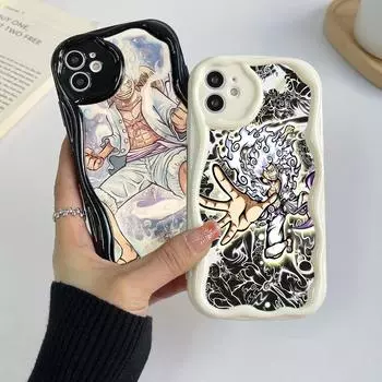 Ae92 One Piece Luffy Gear 5 защитные чехлы для телефонов Xiaomi Poco X5 F6 Redmi Note 13 12 11 Pro 13C 12C A3 Huawei Honor 90 Wave TPU задняя крышка Xiaomi 11