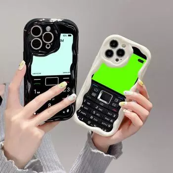 Ae95 Ретро дизайн телефона Художественные защитные чехлы для телефонов для Samsung S23 S24 Ultra A55 A14 A25 A13 Infinix Hot 40 Pro Tecno Spark 20C Wave Задняя крышка из ТПУ Samsung A02/M02