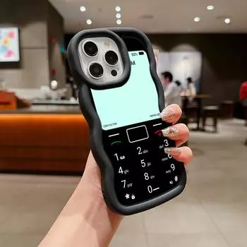 Ae95 Ретро дизайн телефона Художественные защитные чехлы для телефонов для Samsung S23 S24 Ultra A15 A55 A14 A13 A25 A54 A51 A04s S20 FE Big Wave TPU задняя крышка Samsung A02S(A03S)(M02S)