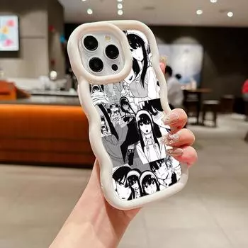 Ae98 SPYFAMILY Anime Art Защитные чехлы для телефонов для Xiaomi Poco X5 X3 M5s Redmi 13C 12C Note 13 Pro Plus 12S 10 Big Wave Задняя крышка из ТПУ Xiaomi Poco X3 NFC