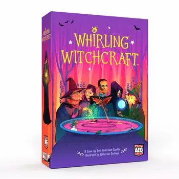 AEG Whirling Witchcraft Используйте волшебную настольную игру «Создай магию и переполни свой котел» на Хэллоуин. Для игроков от 10 лет и рецепты, ингредиенты,