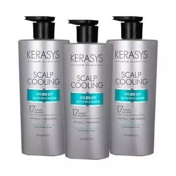 Aekyung Kerasys Protein Scalp Clinic Cool Шампунь 600 мл x 1