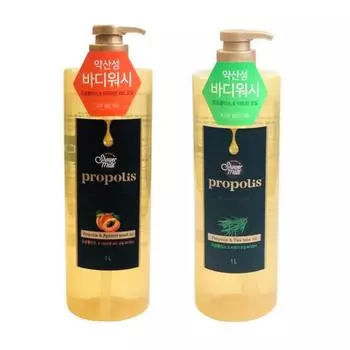 Aekyung Propolis Oil Mild Mildly Acidic Hypoallergenic Body Wash 1L, 1 ea