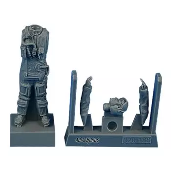 Aero Bonus British Fighter Pilot Falklands War Resin Kit ARB320188 1/32 (person)