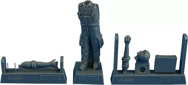 Aero Bonus Страны-участницы Варшавского договора, авиационный механик B, смоляной набор ARB320183 1/32