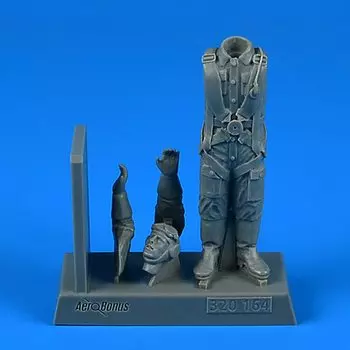 Aero Bonus World War II French Air Force Pilot Resin Kit ARB320164 1/32