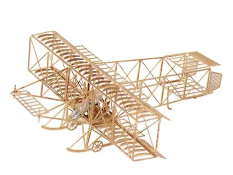 Aerobase B014 Henri Farment Yoshitoshi Tokugawa first flight Brass etching metal interior 1/144 Japan s
