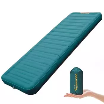 AEROGOGO Peyto Air Thickness Полностью водонепроницаемая конструкция Drop stitch Нет ощущения дна Водонепроницаемая и удобная сумка для хранения запасных частей зелёный