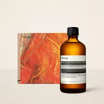 [Aesop Official/Sleeve Packaging] Увлажняющий уход для тела с листьями герани (Масло для тела) 100 мл