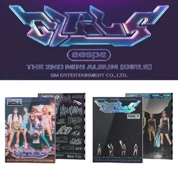 aespa 2nd Mini Album Girls Официальный аутентичный альбом K-Pop KWANGYA