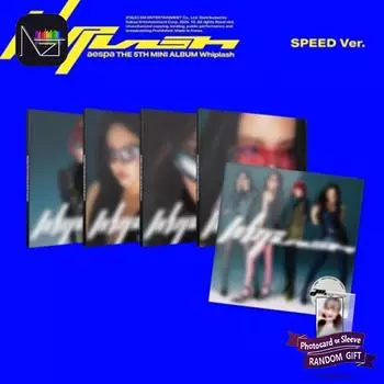 aespa - 5-й мини-альбом Whiplash (СКОРОСТЬ Версия) RANDOM 1PCS