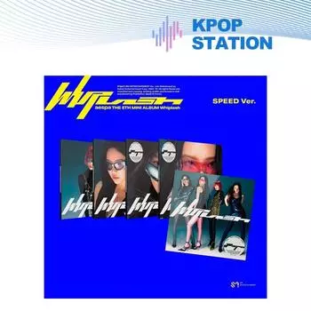 AESPA - 5-й мини-альбом [Whiplash] (СКОРОСТЬ Версия) [Случайная версия] RANDOM