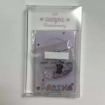 aespa Карина 4-я годовщина Md Акриловая подставка Жизель Винтер Ниннинг