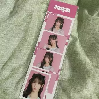 Aespa Karina Necut + фото на удостоверение личности/фотокарта pop Up Poca