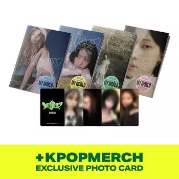 aespa - МОЙ МИР [ВСТУПИТЕЛЬНАЯ ВЕРСИЯ] (Вкл.. Эксклюзивная фотокарточка KPOP MERCH)