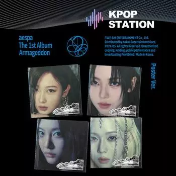 aespa - ТОМ 1 [Армагеддон] (Плакат Вер.) [Случайная версия] RANDOM