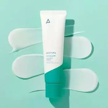 Aestura A-Cica 365 Успокаивающий крем 60 мл, Увлажнение, Kbeauty, Корейская косметика, пробник