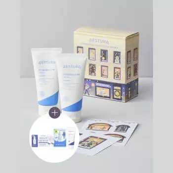[AESTURA] Atobarrier 365 Cream 80ml Double Collab Set – увлажняющий и укрепляющий барьер кожи набор