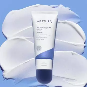 Aestura Atobarrier 365 Крем 80мл Увлажняющий,Корейская косметика, KBeauty, образец