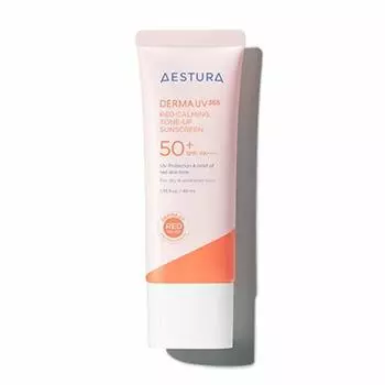 Aestura Derma UV365 Красный успокаивающий тонизирующий солнцезащитный крем 40 мл